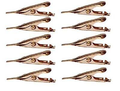 #ad Corpco Micro Toothless Alligator Test Clips Copper Plated With Smooth Microscop $10.81