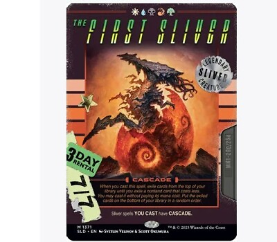 #ad 1x The First Sliver Secret Lair: Now on VHS Non Foil Magic MTG NM $36.99