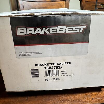 BrakeBest Bracketed Brake Caliper 18B4763A $85.00
