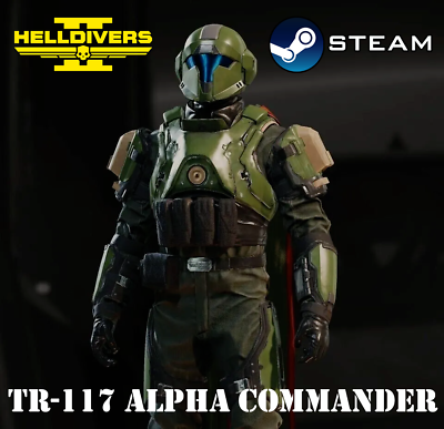#ad #ad HELLDIVERS 2 TR 117 Alpha Commander Outfit PC Steam $5.00