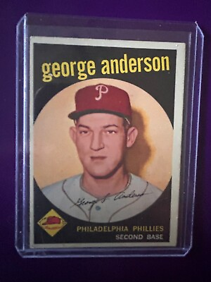 #ad 1959 Topps Set Break #338 Sparky Anderson RC EX EXMINT Philadelphia Phillies $26.00