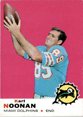 #ad 1969 Topps #90 Karl Noonan Miami Dolphins $2.25