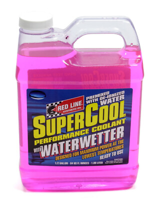 #ad Red Line SuperCool with WaterWetter Coolant for Motorcycles ATV 1 2 Gallon Jug $29.31