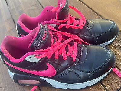 #ad #ad Nike Air Max 99 Shoe Women’s Size 7 Black Pink Magenta Cross Training Sneakers $28.00