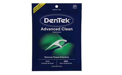 #ad NEW Triple Clean Advanced Clean Floss Picks No Break amp; No Shred Floss150 Count $5.27