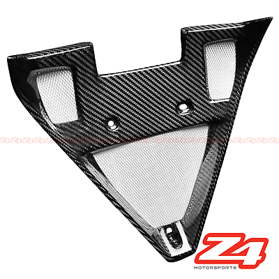 #ad Ducati 848 1098 1198 Carbon Fiber Lower Front V Radiator Cover Fairing Cowling $89.95