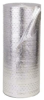 #ad PERFORATED Reflective Insulation Foam Core Radiant Barrier 1 8inch 4x10 FT $29.88