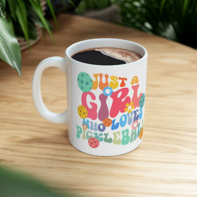 #ad Pickleball Coffee Mug Gift for Pickleball Player Gift for Women Grandma Friend $15.26