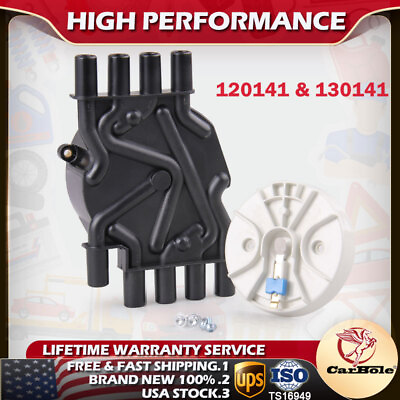 #ad 120141 amp; 130141 High Performance Distributor Cap amp; Rotor For Chevrolet 1500 GMC $18.89