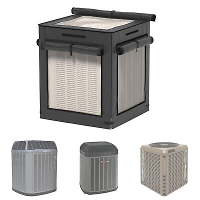 #ad WJYZHM 36x36x39 inches four seasons universal gray central air conditioner ou... $32.88