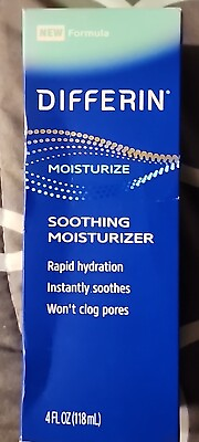 #ad Differin Moisturize Soothing Moisturizer Rapid Hydration 4 Fl Oz NEW $10.99