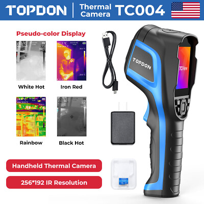 #ad TOPDON TC004 Handheld Thermal Imager IR Infrared Imaging Camera 256 x 192 $266.75