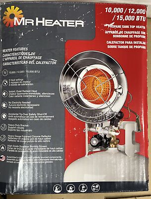 #ad NEW Mr. Heater MH15T Mr Heater 10000 15000 BTU Propane Heater F242100 MH15T $38.00