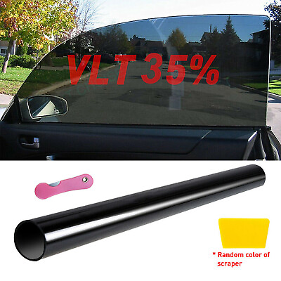 #ad 300CM Uncut Roll Window Tint Film 35% VLT 20quot; x 10ft Feet Car Home Office Glass $10.89