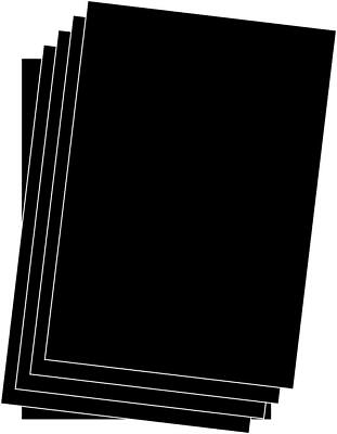 #ad A4 Black Color Paper Sheet For Art amp; Craft Work Project Scrapbooking Cardmaking $44.49