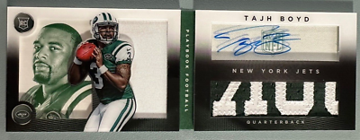 #ad 2014 Panini Playbook Rookie Patch Autograph Booklet Green #170 TAJH BOYD 25 25 $29.99