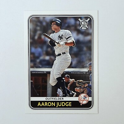 #ad Aaron Judge 2020 Topps Big League BL #203 New York Yankees $1.69
