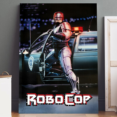 #ad Canvas Print: RoboCop Movie Poster Wall Art $19.95