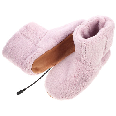 #ad Winter Must Have: USB Heated Feet Warmer Cushion Plush Foot Heater $15.85