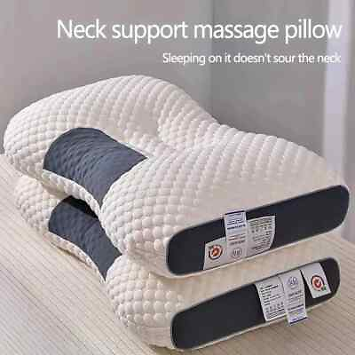 #ad Cervical Orthopedic Neck Pillow Help Sleep And Protect The Pillow Neck Household C $3.92