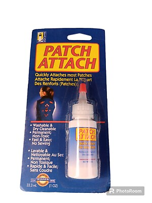 #ad Beacon Patch Attach Permanent Washable Non Toxic Patch Attachment Glue 1 oz. $7.99