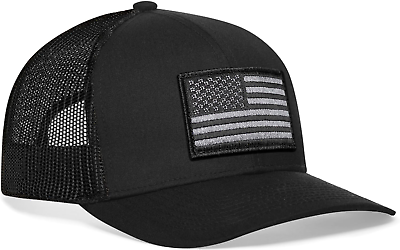 #ad American Flag Hat USA Trucker Hat for Men amp; Women Adjustable Baseball Cap Mes $47.99