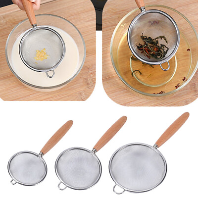 #ad Cooking Tools Baking Kitchen Gadget Oil Skimmer Strainer Colander Filter Spoon G $4.08
