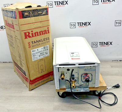 #ad Rinnai V65iN Indoor Tankless Water Heater Natural Gas 150K BTU P 17 #4558 $250.00