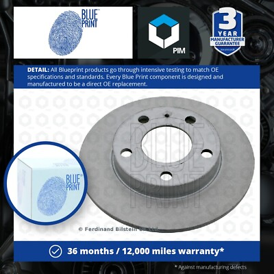 #ad 2x Brake Discs Pair Solid fits AUDI 80 B4 2.0 Rear 91 to 96 245mm Set Blue Print GBP 37.49