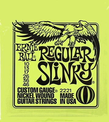 #ad Ernie Ball Guitar Strings Electric Regular Slinky 2221 10 46 $11.93