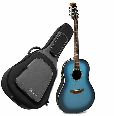#ad Ovation Ultra Electric Acoustic Guitar w Gig Bag Dusk Til Dawn 1516DTD G $799.00