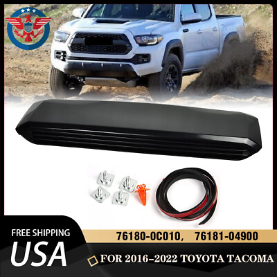 #ad 76181 04900 Front Upper Hood Scoop Intake Air Duct Fits 2016 2022 Toyota Tacoma $45.59