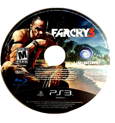 #ad PlayStation 3 FAR CRY 3 Shooter Action Adventure Test Your Skill PS3 Video Game $9.30
