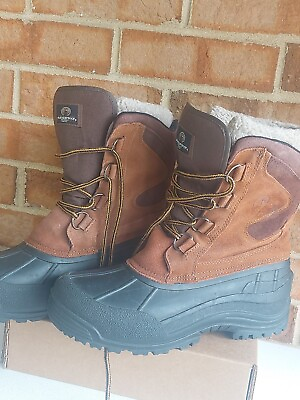 #ad WEATHERPROOF MENS SIZE 12 WINTER WORK BOOTS AWESOME CONDITION $59.99