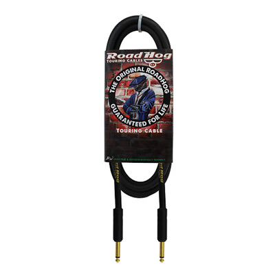 #ad RoadHog 20#x27; Instrument Cable Straight Gold Ends $22.99