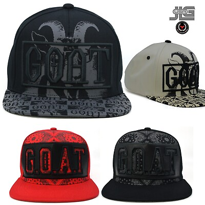 #ad GOAT New Leader TL Snapback G. O. A. T Bandana Cotton Adult Adjustable Cap Hat $18.99