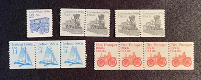 #ad US Stamps VARIOUS #1897 2468 – 1981 95 Transportation Series $1.50