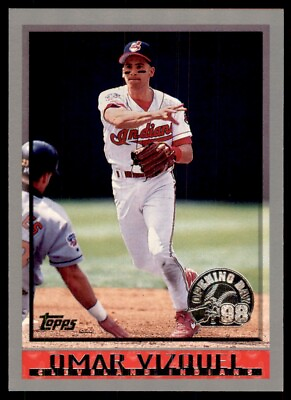 #ad 1998 TOPPS OPENING DAY OMAR VIZQUEL CLEVELAND INDIANS #22 $2.00