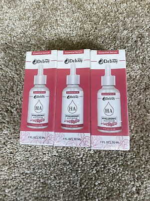#ad Hyaluronic Acid Serum for Face Anti Wrinkle Anti Aging 3 Pack. Exp: 11 26 $9.95