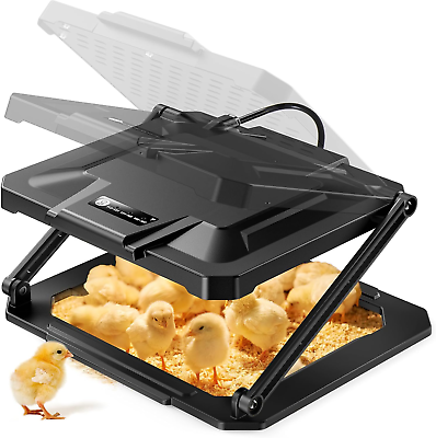 #ad Chicken Brooder for 20 Chicks Anti Scald Aluminum Plate Chick Brooder Heater Pl $32.99