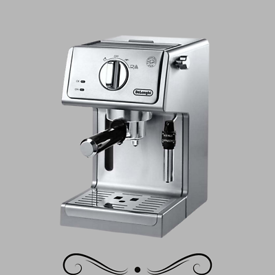 #ad DeLonghi ECP3630 Manual Espresso Machine Cappuccino Maker Silver $99.99