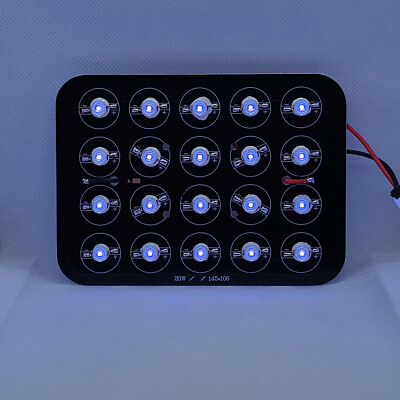 #ad 20W UV 365nm 370nm Purple LED PCB DIY Lamp Spot Light Floodlit Bulb Curing $30.99