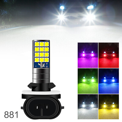 #ad 2pcs 881 3030 Chips 24LED Super Bright Car Auto Fog Lamp Bulb DRL Driving Light $9.37