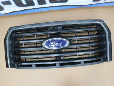 #ad 2015 2017 F150 XLT FRONT GRILLE W Shutter Control Radiator Grille OEM $399.99