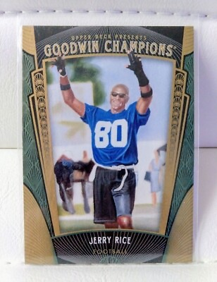 #ad 2015 Upper Deck Goodwin Champions #28 Jerry Rice $1.99