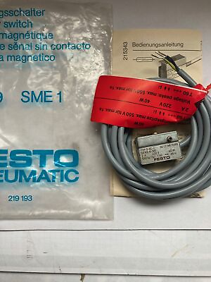 #ad Festo SME1 No. 7469 220V 40W #8 T00S 8750 $44.09