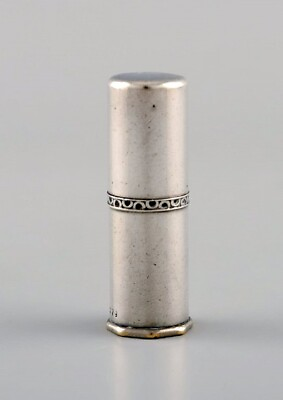 #ad Georg Jensen lipstick holder in sterling silver. Design 279. Dated 1933 1944. $250.00