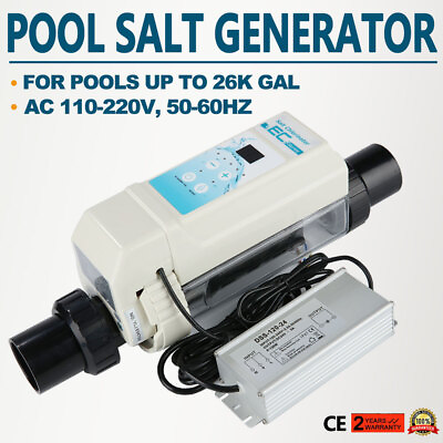 #ad Complete Salt Chlorine Generator Salt Water Pool Chlorinator System for Pentair $438.65