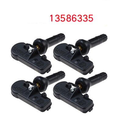 #ad 4pcs TPMS Tire Pressure Monitoring Sensors fits for Chevy GMC 13586335 13598771 $17.00