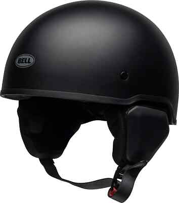 #ad #ad Bell Recon Asphalt Motorcycle Half Open Face Helmet Street Riding Matte Black $49.99